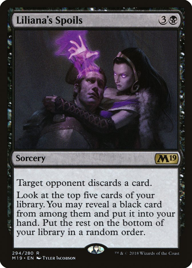 Liliana's Spoils [Core Set 2019] - The Mythic Store | 24h Order Processing