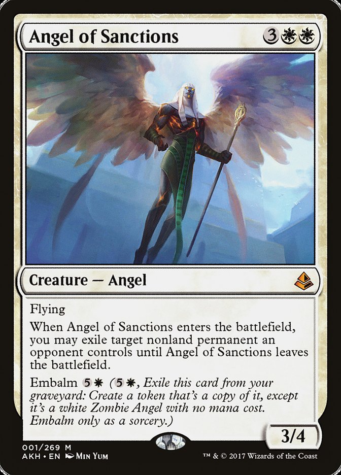 Angel of Sanctions [Amonkhet] - The Mythic Store | 24h Order Processing