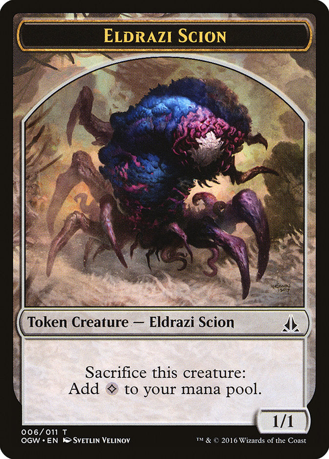 Eldrazi Scion Token (006/011) [Oath of the Gatewatch Tokens] - The Mythic Store | 24h Order Processing