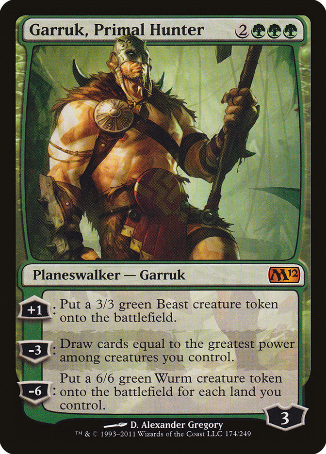 Garruk, Primal Hunter [Magic 2012] - The Mythic Store | 24h Order Processing