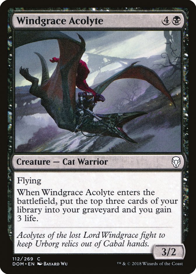 Windgrace Acolyte [Dominaria] - The Mythic Store | 24h Order Processing