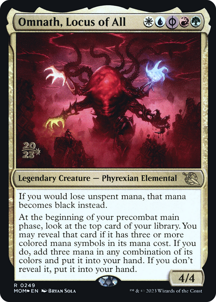 Omnath, Locus of All [March of the Machine Prerelease Promos] - The Mythic Store | 24h Order Processing