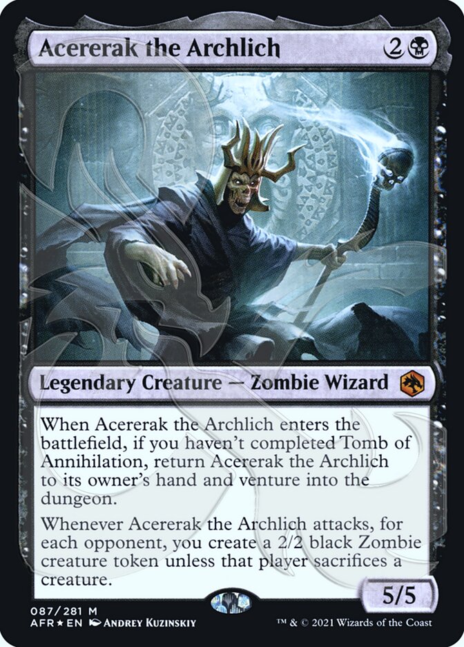 Acererak the Archlich (Ampersand Promo) [Dungeons & Dragons: Adventures in the Forgotten Realms Promos] - The Mythic Store | 24h Order Processing