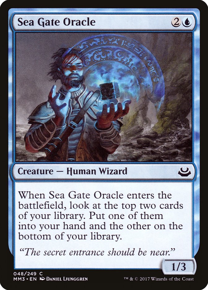 Sea Gate Oracle [Modern Masters 2017] - The Mythic Store | 24h Order Processing