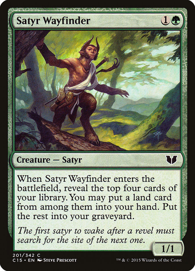 Satyr Wayfinder [Commander 2015] - The Mythic Store | 24h Order Processing