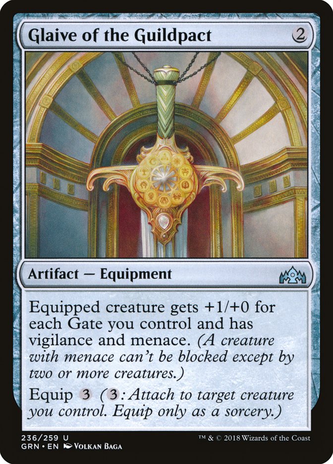 Glaive of the Guildpact [Guilds of Ravnica] - The Mythic Store | 24h Order Processing
