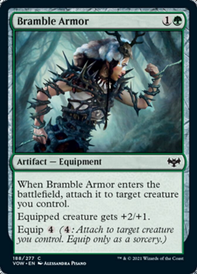 Bramble Armor [Innistrad: Crimson Vow] - The Mythic Store | 24h Order Processing