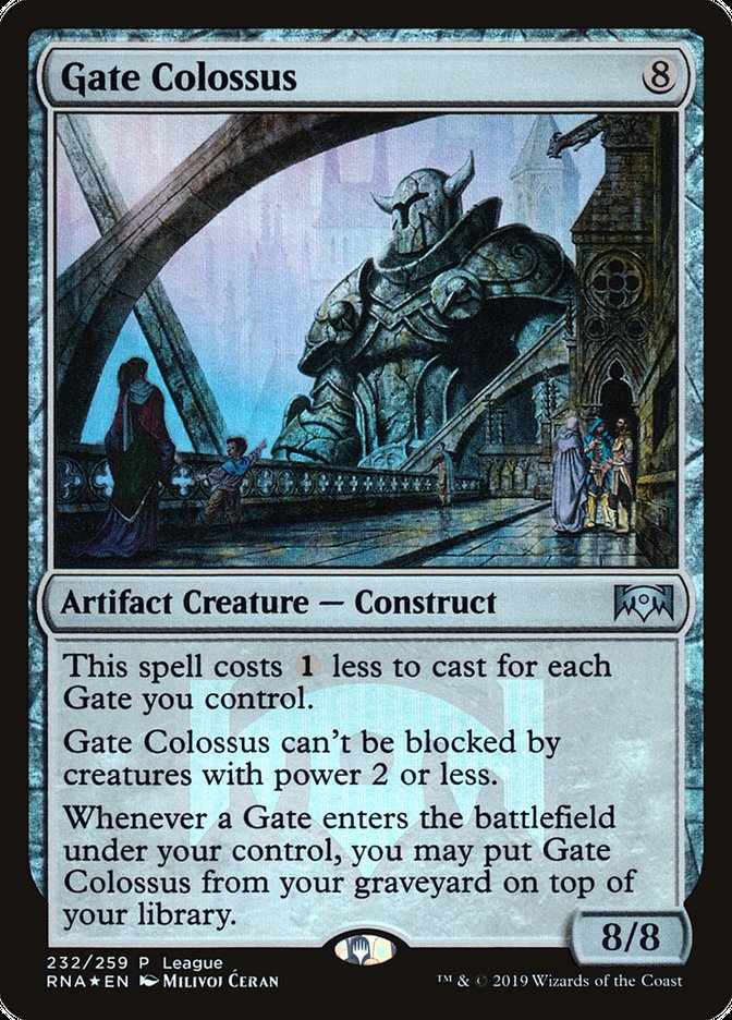 Gate Colossus (League) [Ravnica Allegiance Promos] - The Mythic Store | 24h Order Processing