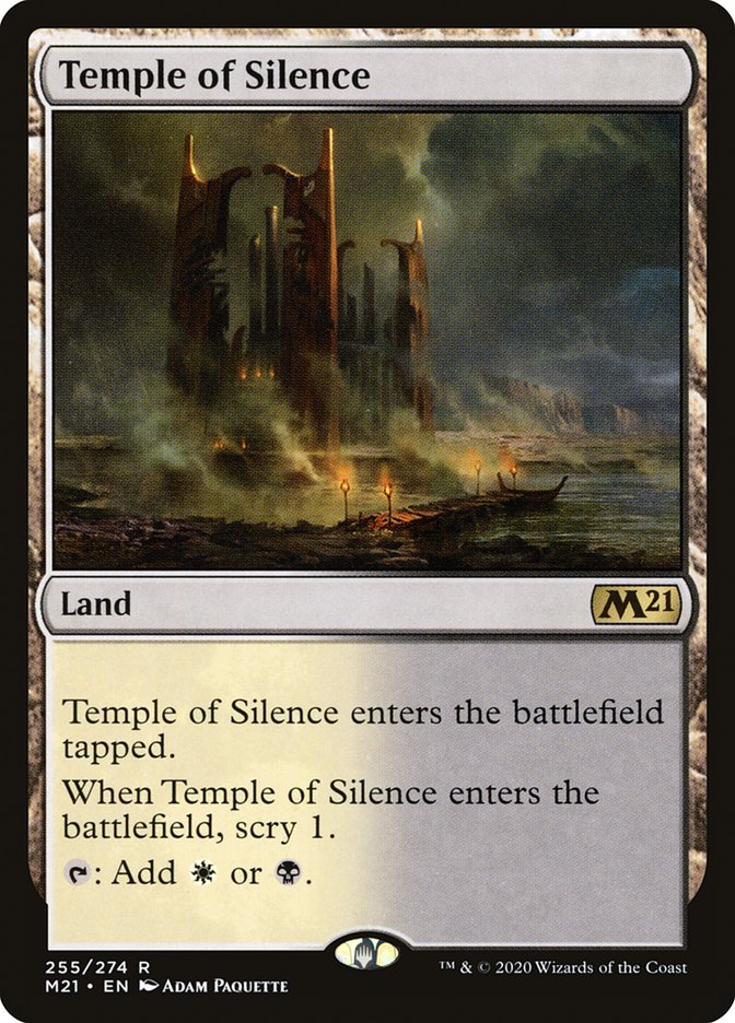 Temple of Silence [Core Set 2021] - The Mythic Store | 24h Order Processing