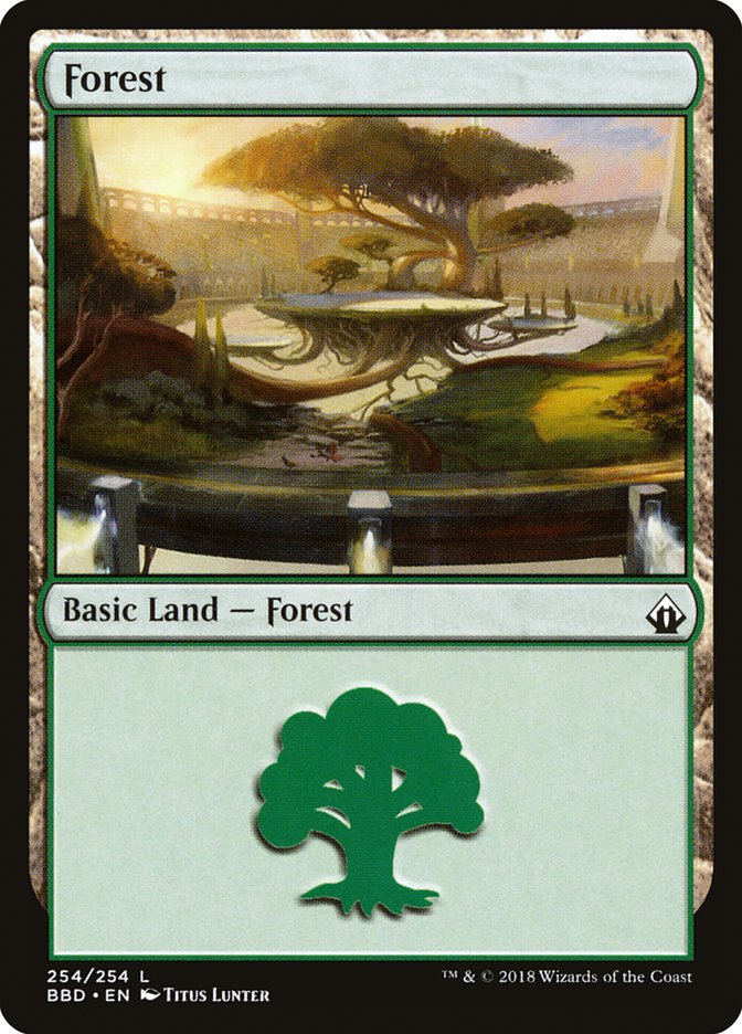 Forest (254) [Battlebond] - The Mythic Store | 24h Order Processing