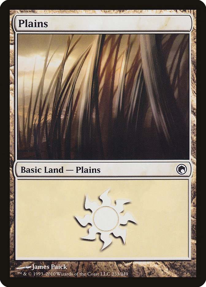 Plains (233) [Scars of Mirrodin] - The Mythic Store | 24h Order Processing