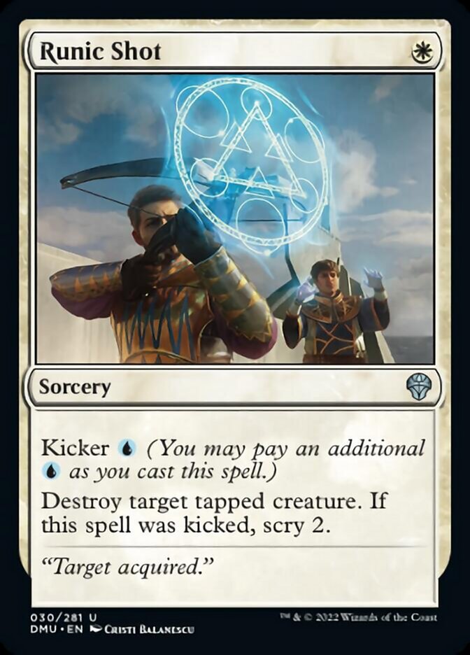 Runic Shot [Dominaria United] - The Mythic Store | 24h Order Processing