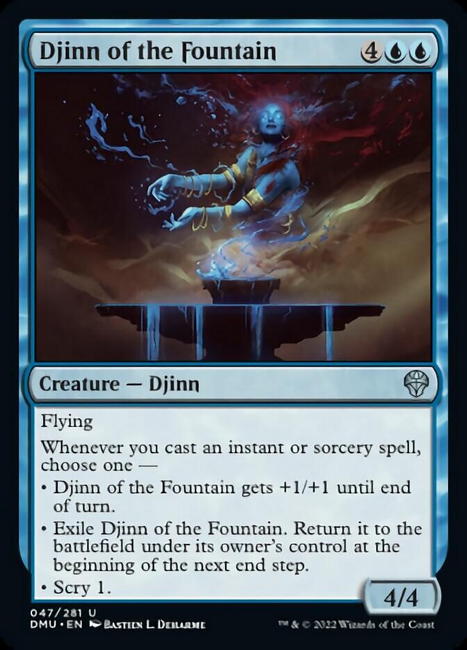 Djinn of the Fountain [Dominaria United] - The Mythic Store | 24h Order Processing