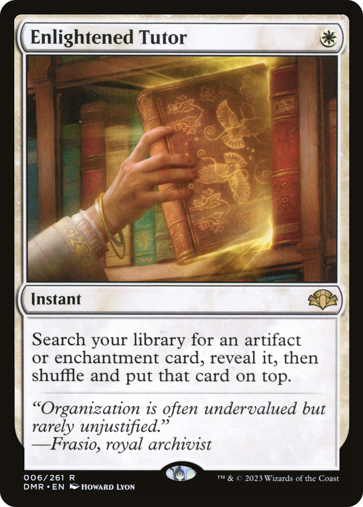 Enlightened Tutor [Dominaria Remastered] - The Mythic Store | 24h Order Processing