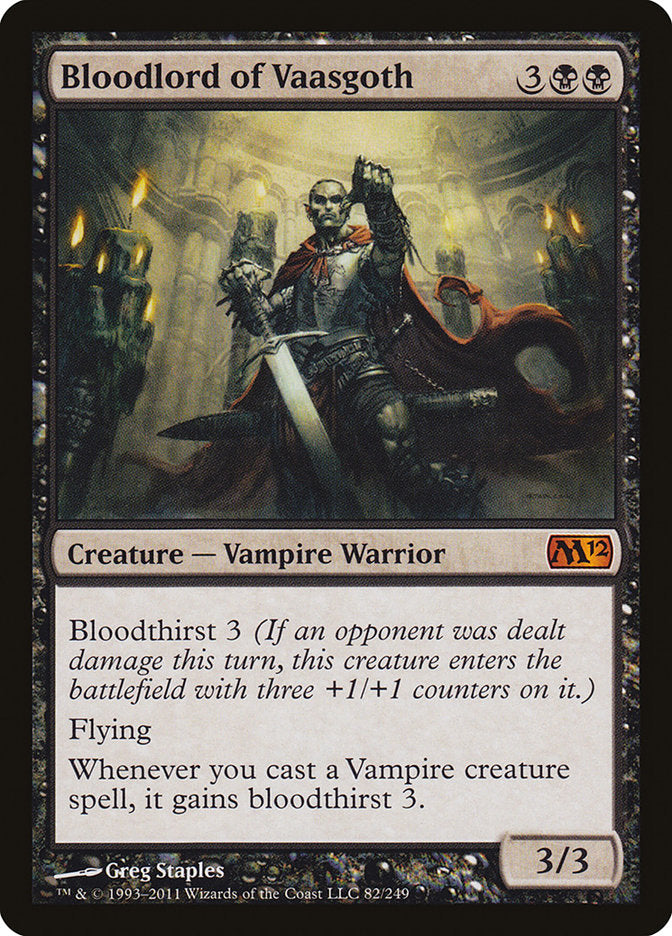 Bloodlord of Vaasgoth [Magic 2012] - The Mythic Store | 24h Order Processing