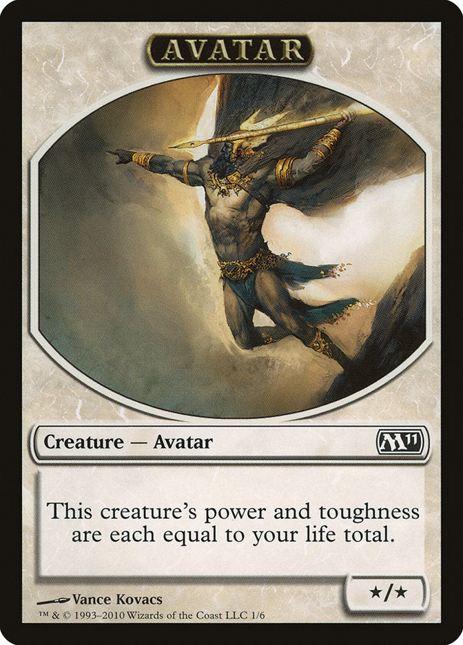 Avatar Token [Magic 2011 Tokens] - The Mythic Store | 24h Order Processing