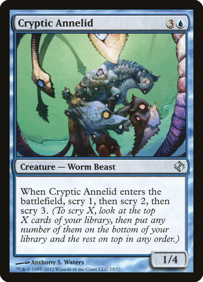 Cryptic Annelid [Duel Decks: Venser vs. Koth] - The Mythic Store | 24h Order Processing