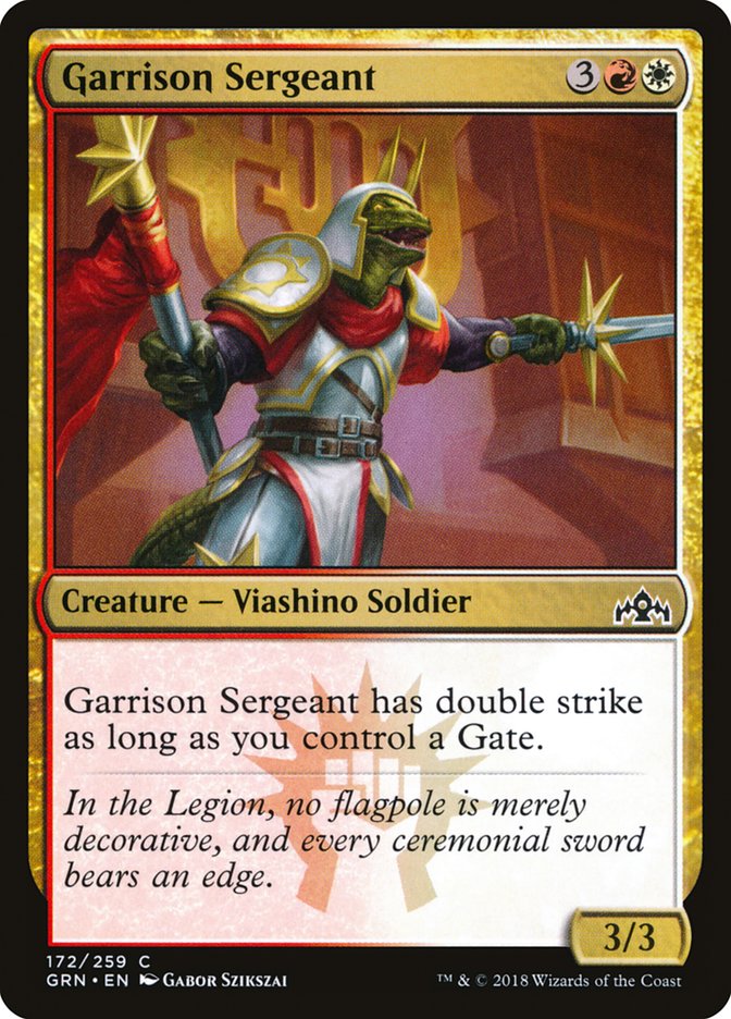 Garrison Sergeant [Guilds of Ravnica] - The Mythic Store | 24h Order Processing