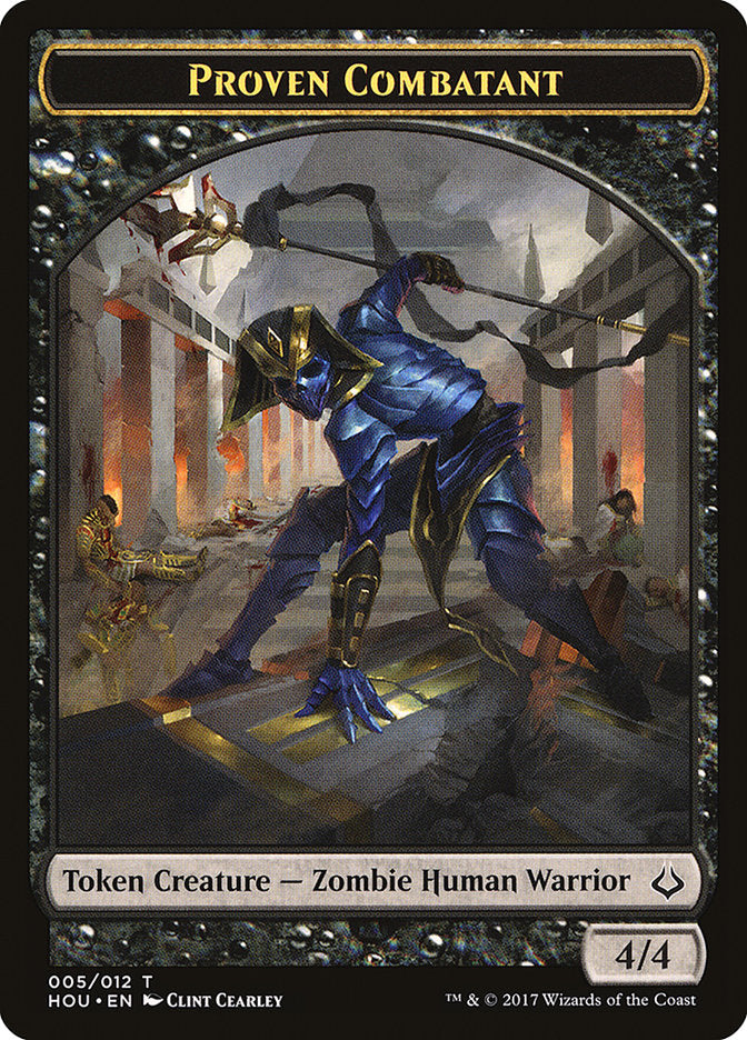 Proven Combatant Token [Hour of Devastation Tokens] - The Mythic Store | 24h Order Processing