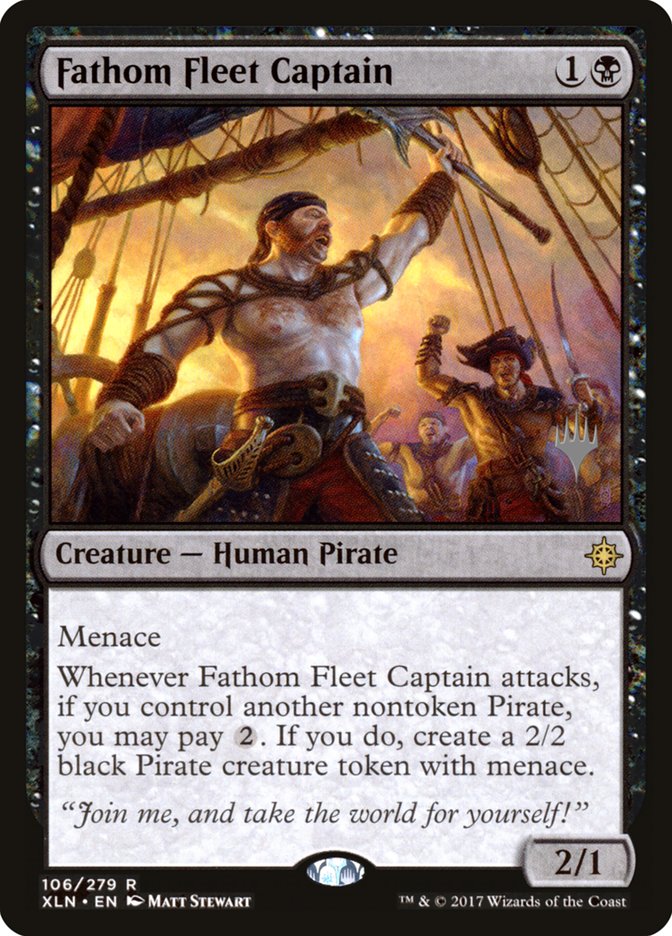 Fathom Fleet Captain (Promo Pack) [Ixalan Promos] - The Mythic Store | 24h Order Processing