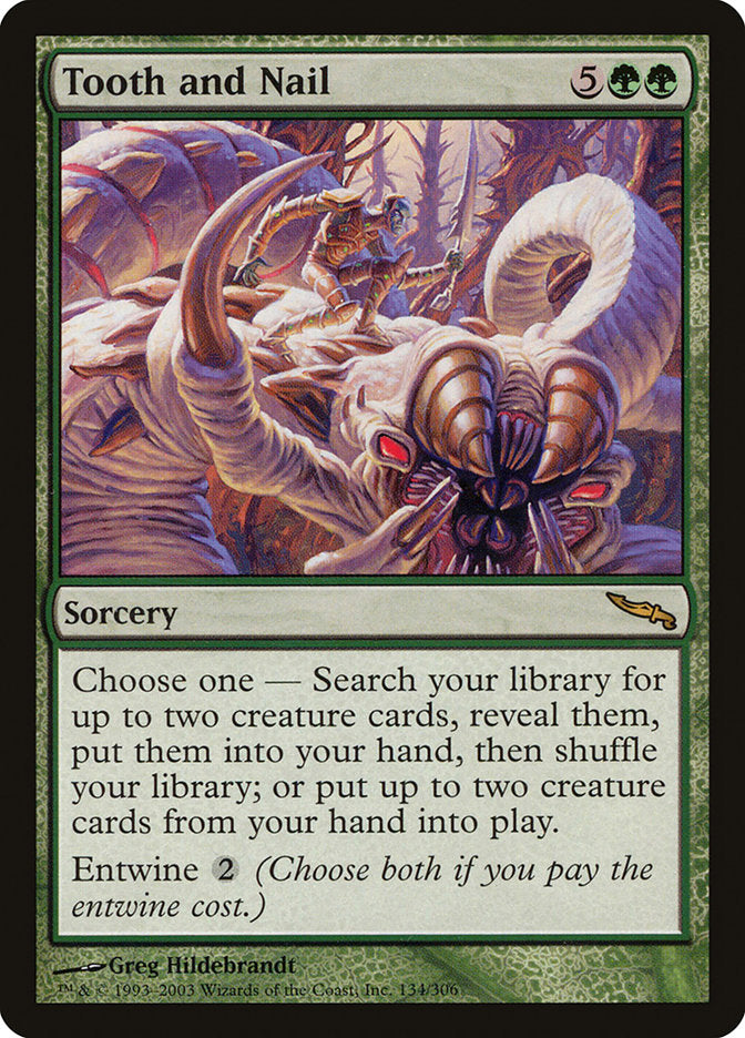 Tooth and Nail [Mirrodin] - The Mythic Store | 24h Order Processing