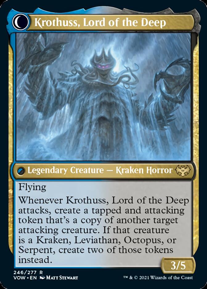 Runo Stromkirk // Krothuss, Lord of the Deep [Innistrad: Crimson Vow] - The Mythic Store | 24h Order Processing