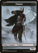 Elf Warrior // Zombie Double-Sided Token [Commander Legends Tokens] - The Mythic Store | 24h Order Processing