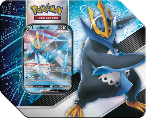 Pokemon V Strikers Tin - Empoleon V - The Mythic Store | 24h Order Processing