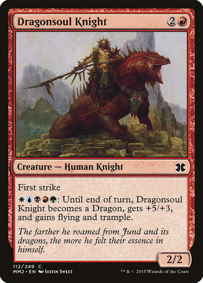 Dragonsoul Knight [Modern Masters 2015] - The Mythic Store | 24h Order Processing