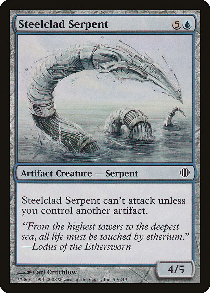 Steelclad Serpent [Shards of Alara] - The Mythic Store | 24h Order Processing
