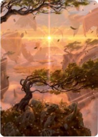 Windswept Heath Art Card [Zendikar Rising Art Series] - The Mythic Store | 24h Order Processing
