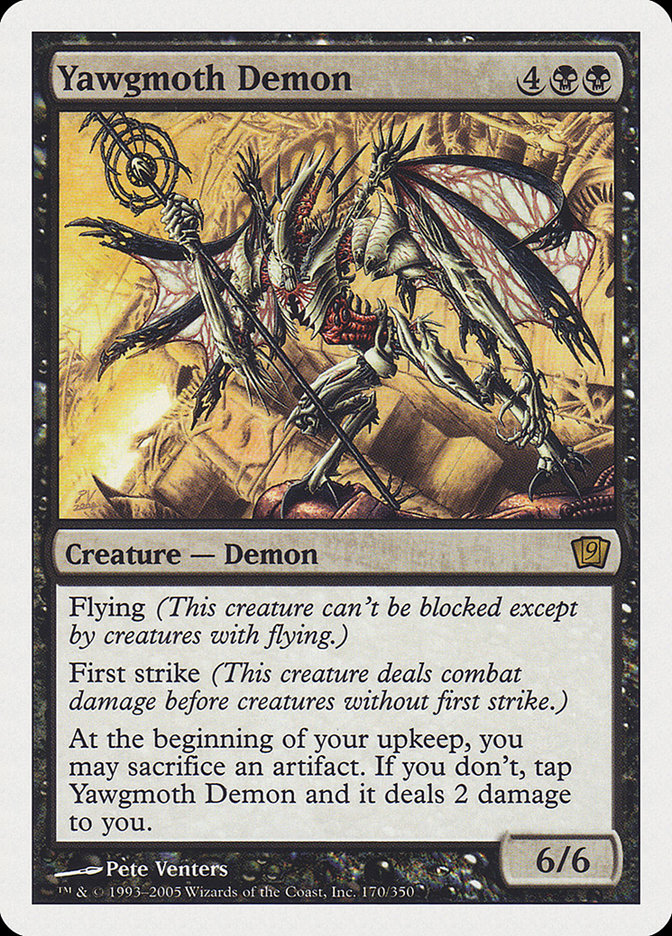 Yawgmoth Demon [Ninth Edition] - The Mythic Store | 24h Order Processing