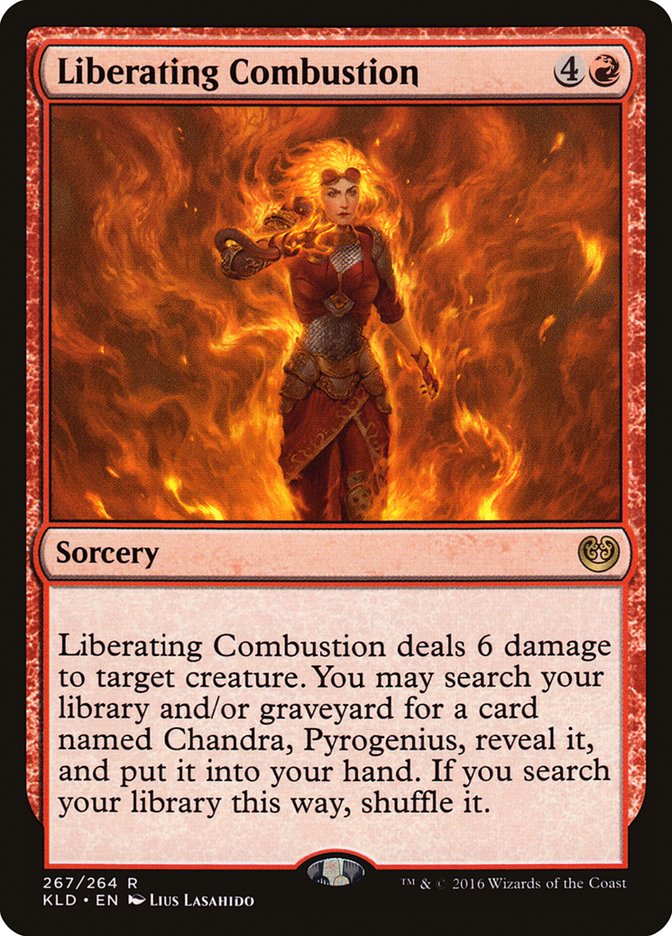 Liberating Combustion [Kaladesh] - The Mythic Store | 24h Order Processing