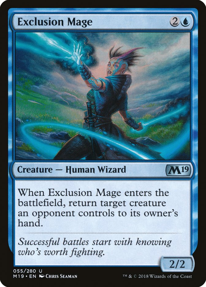 Exclusion Mage [Core Set 2019] - The Mythic Store | 24h Order Processing