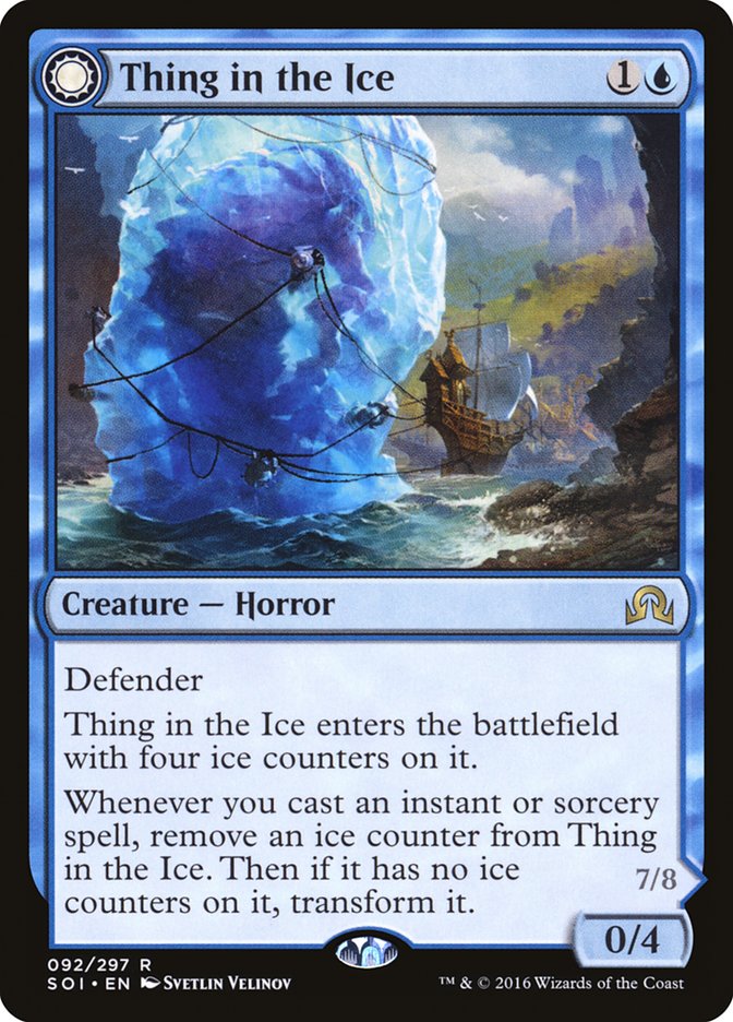 Thing in the Ice // Awoken Horror [Shadows over Innistrad] - The Mythic Store | 24h Order Processing