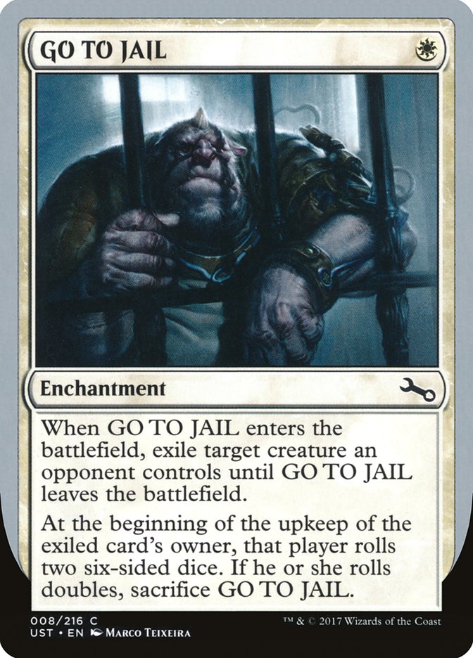 GO TO JAIL [Unstable] - The Mythic Store | 24h Order Processing