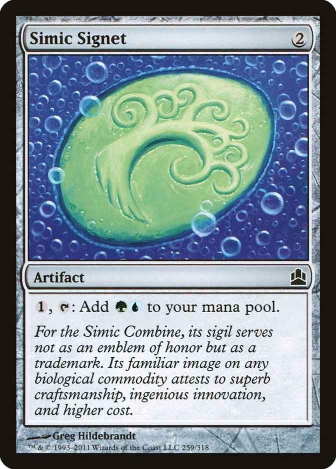 Simic Signet [Commander 2011] - The Mythic Store | 24h Order Processing