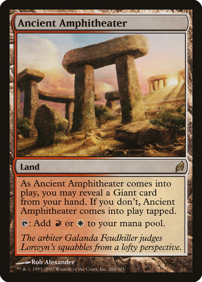 Ancient Amphitheater [Lorwyn] - The Mythic Store | 24h Order Processing