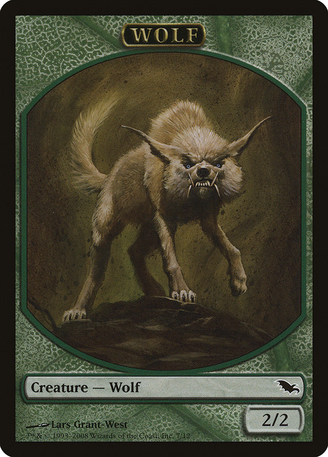 Wolf Token [Shadowmoor Tokens] - The Mythic Store | 24h Order Processing