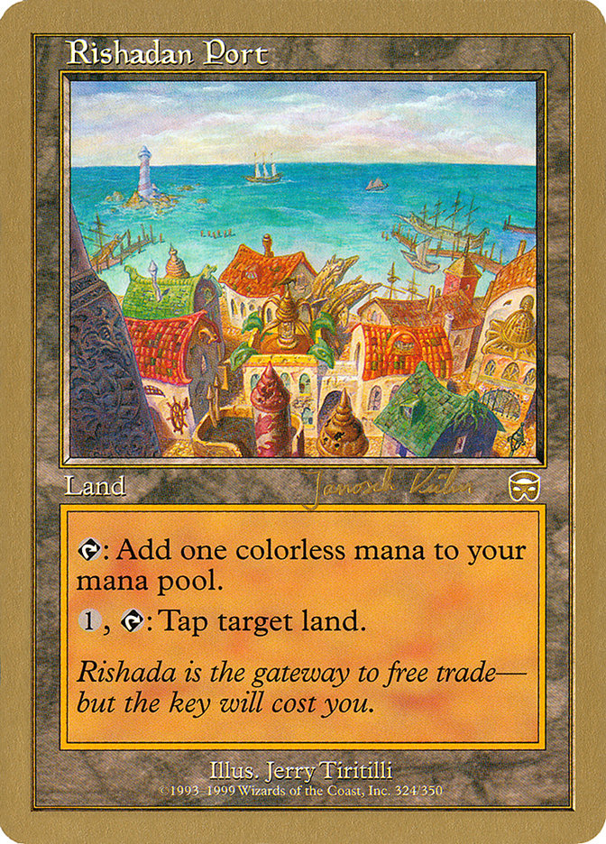 Rishadan Port (Janosch Kuhn) [World Championship Decks 2000] - The Mythic Store | 24h Order Processing