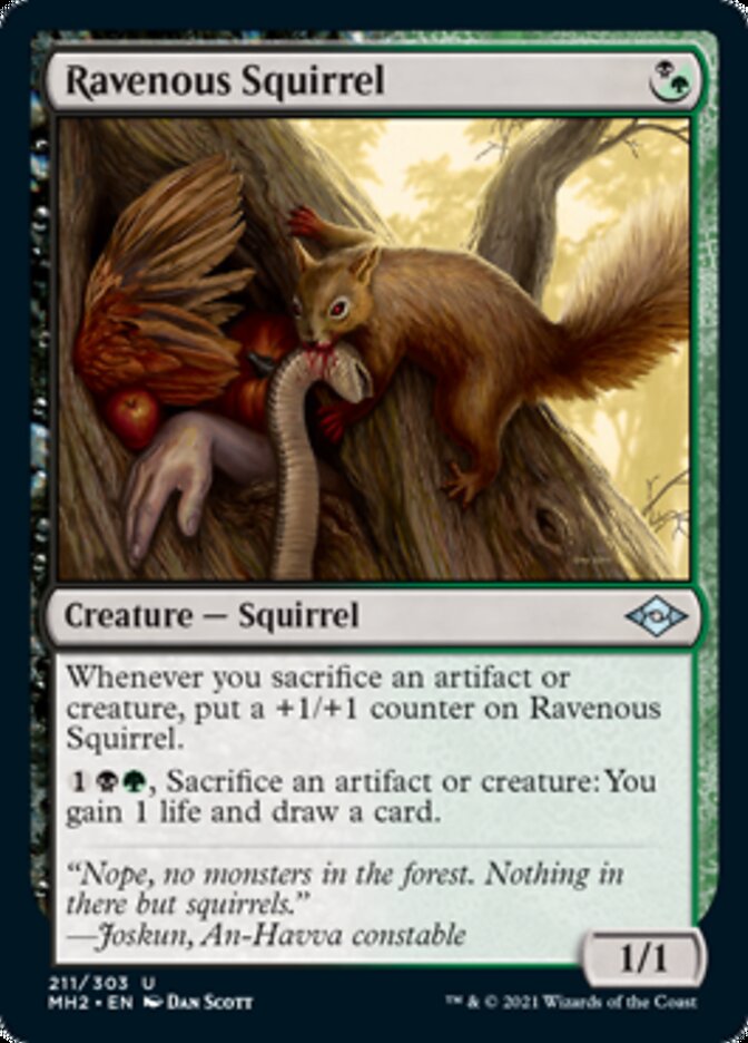 Ravenous Squirrel [Modern Horizons 2] - The Mythic Store | 24h Order Processing