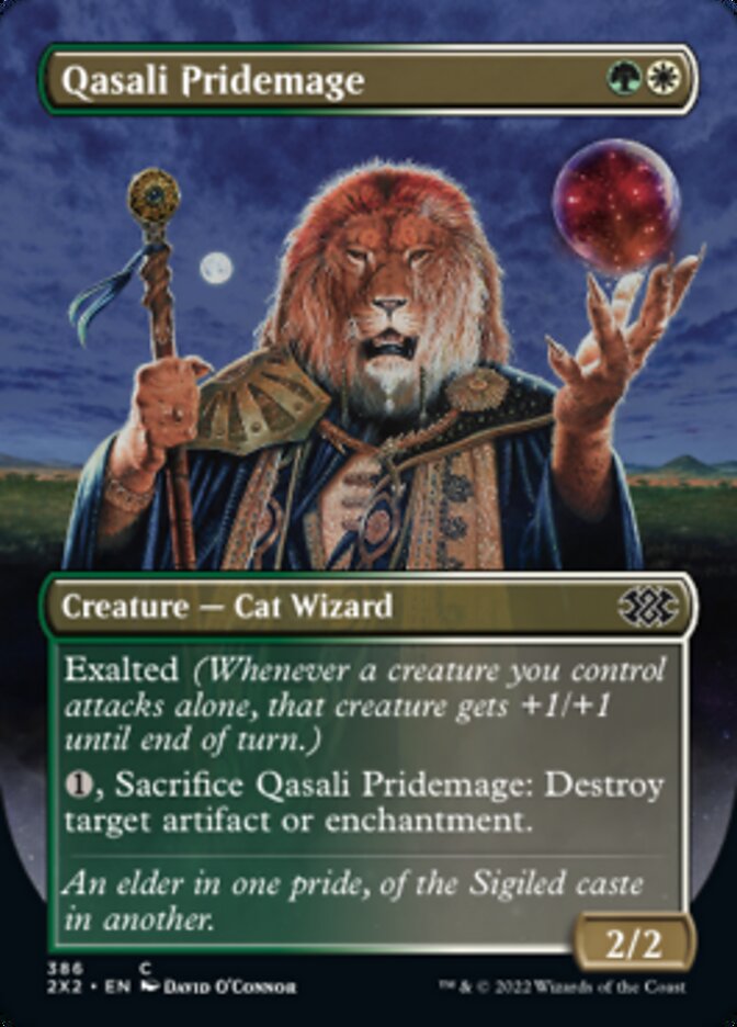 Qasali Pridemage (Borderless Alternate Art) [Double Masters 2022] - The Mythic Store | 24h Order Processing