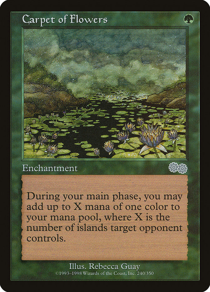 Carpet of Flowers [Urza's Saga] - The Mythic Store | 24h Order Processing
