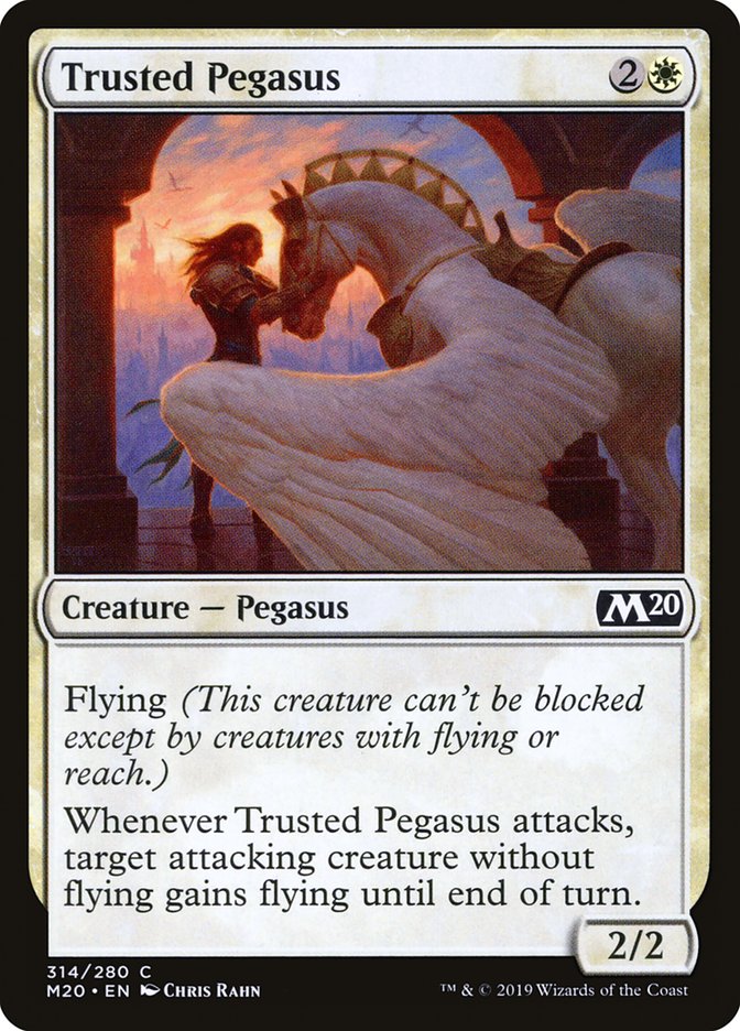 Trusted Pegasus [Core Set 2020] - The Mythic Store | 24h Order Processing