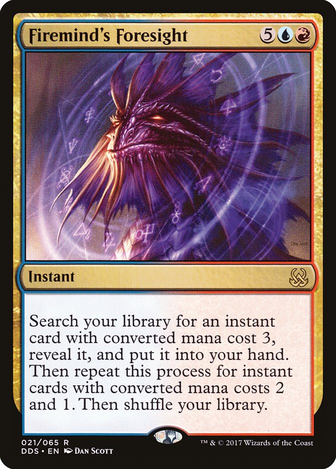 Firemind's Foresight [Duel Decks: Mind vs. Might] - The Mythic Store | 24h Order Processing