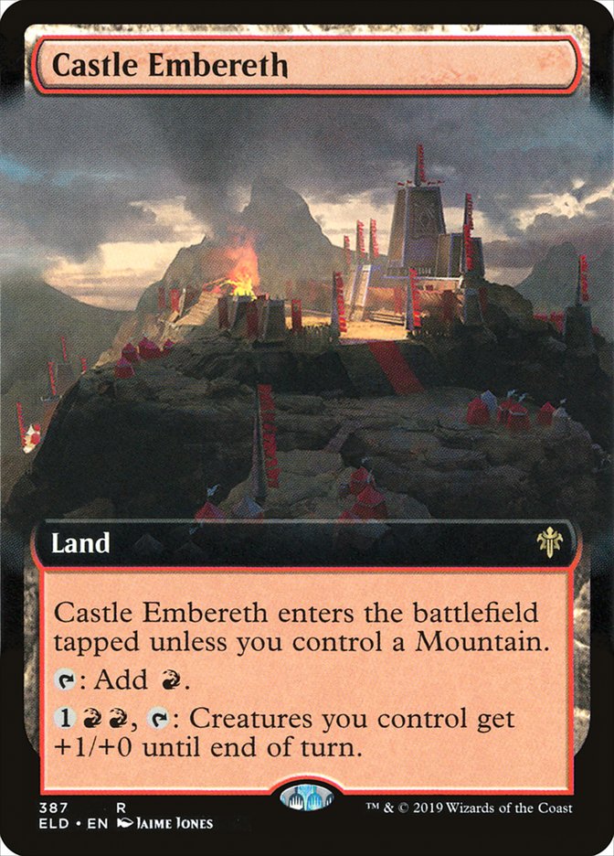 Castle Embereth (Extended Art) [Throne of Eldraine] - The Mythic Store | 24h Order Processing