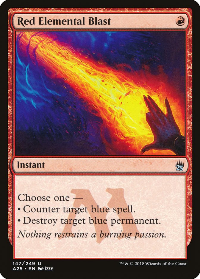 Red Elemental Blast [Masters 25] - The Mythic Store | 24h Order Processing