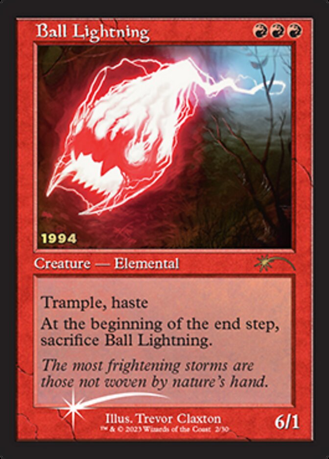 Ball Lightning [30th Anniversary Promos] - The Mythic Store | 24h Order Processing