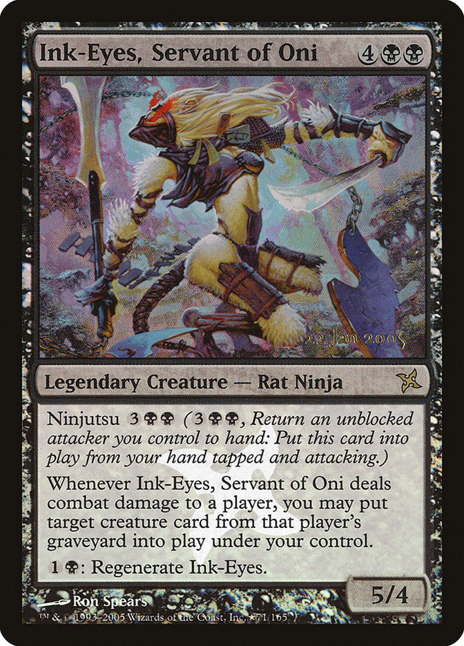 Ink-Eyes, Servant of Oni [Betrayers of Kamigawa Promos] - The Mythic Store | 24h Order Processing