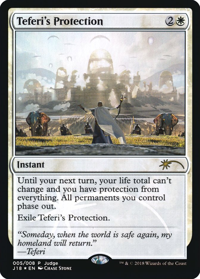 Teferi's Protection [Judge Gift Cards 2018] - The Mythic Store | 24h Order Processing